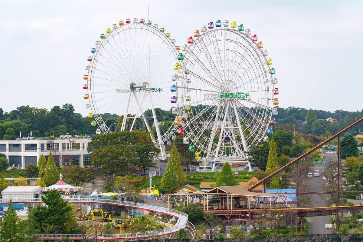 よみうりランド、新観覧車「Sky-Go-LAND」お披露目 日本で唯一の“ツイン観覧車” | ORICON NEWS