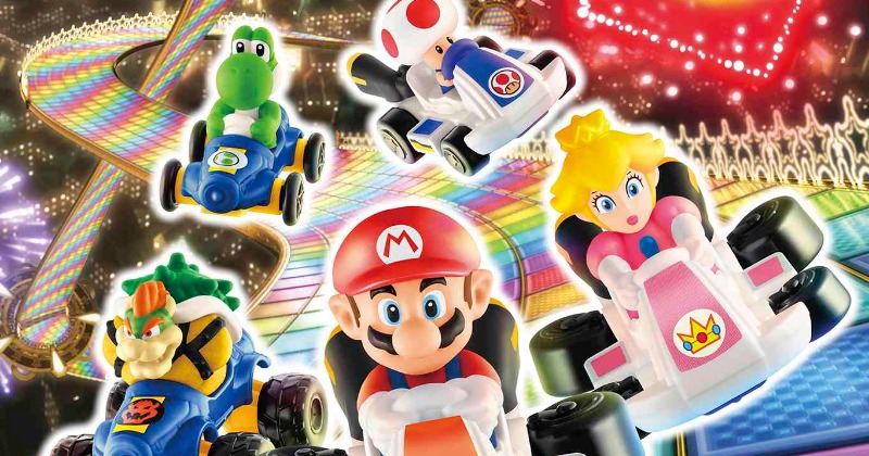 ハッピーセット、11・15から「マリオカート」 カート乗ったキャラ再現
