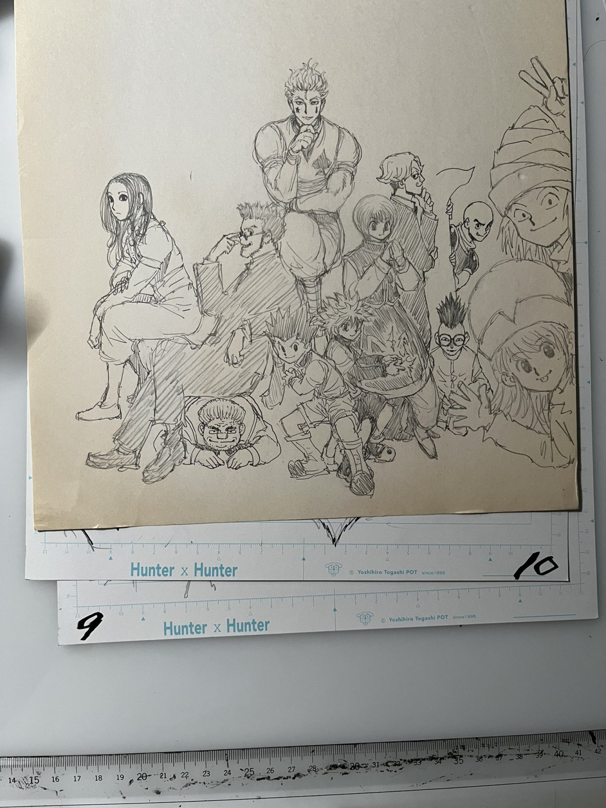 ハンターハンター　原作絵　まとめ売り HUNTER×HUNTER ハンターハンター 原作絵非売品カードセット その他