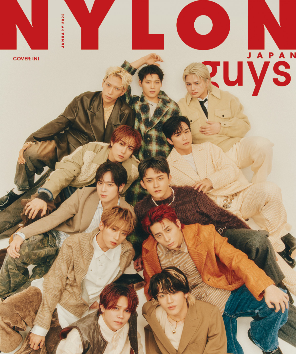 雑誌【NYLON】付き　Number_i No.I アルバム ３形態 雑誌 NYLON Number_i 巻き上げ No.I アルバム 3形態