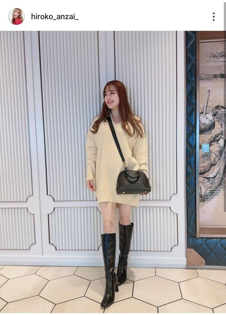 画像・写真 | 45歳・安西ひろこ、大人の“ミニスタイル”に反響「ミニ姿