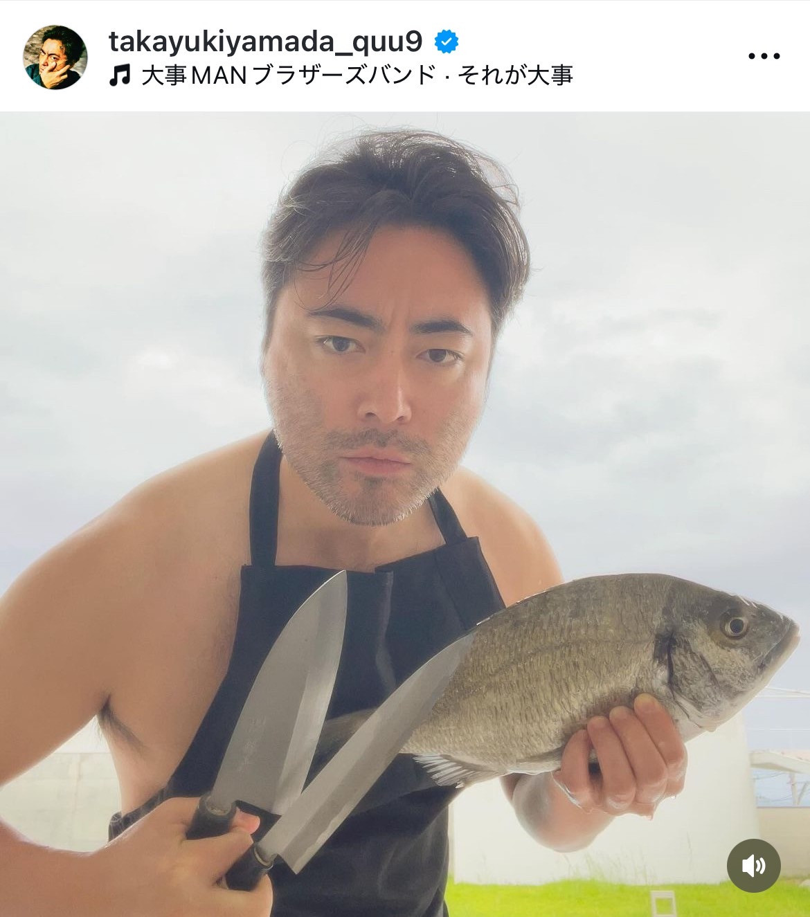 山田レイナ 裸 画像・写真 | 山田孝之、刺激的な“裸エプロン”姿を披露「サービスありがとうございます！」「罠ですね」 1枚目 | ORICON NEWS