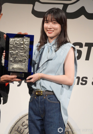 『第41回ベストジーニスト2024』授賞式に出席した永野芽郁（C）ORICON NewS inc. 