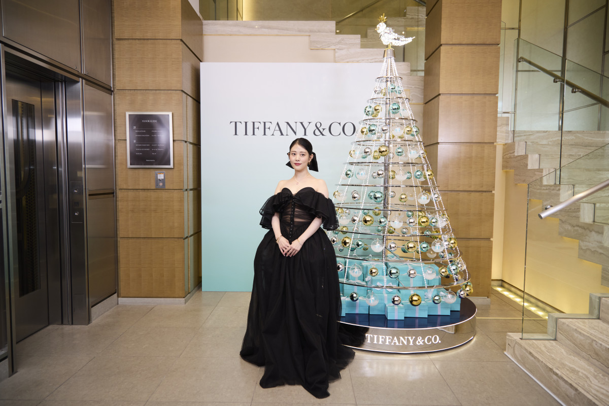 高畑充希さん着用 BORDERS at BALCONY ツイードベスト 第1子妊娠中の高畑充希、ふっくらお腹で『カルティエ』イベント登壇 1