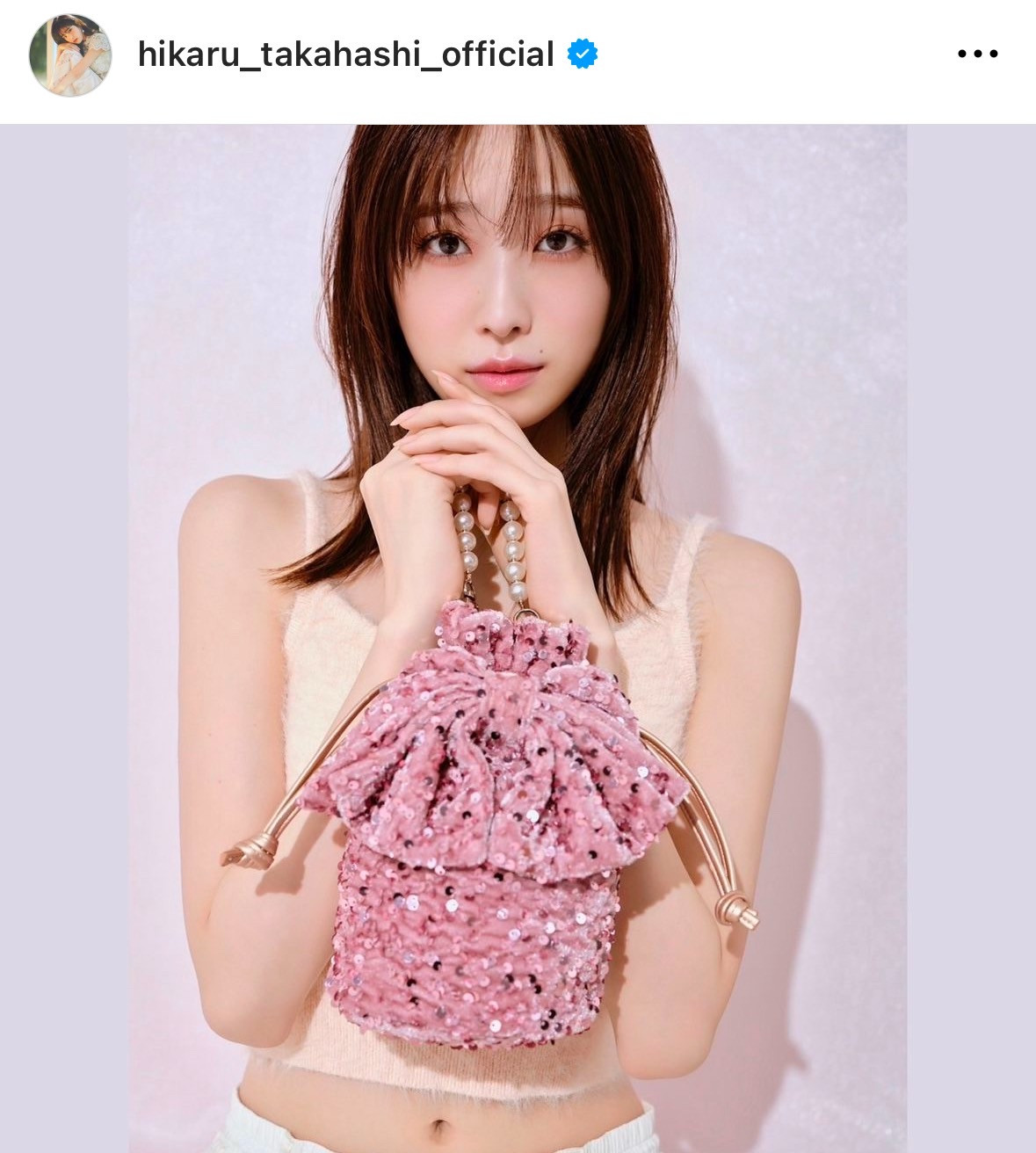 画像・写真 | 高橋ひかる、“へそ出し”キャミスタイルが「色っぽい