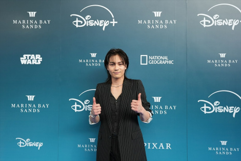 「ディズニー・コンテンツ・ショーケース 2024」11月20日夜のブルーカーペットイベントにて 