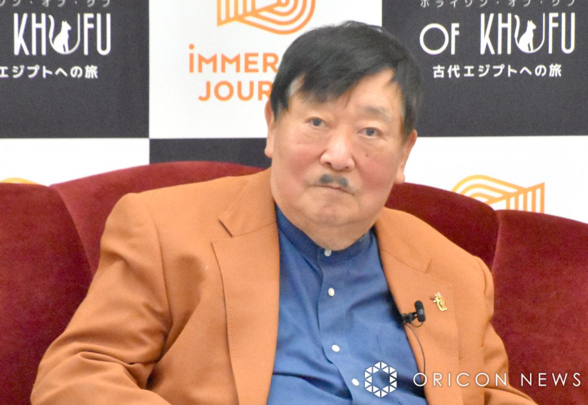 吉村作治氏、車いす姿でイベント登壇 ピラミッド取材中に転落→負傷の