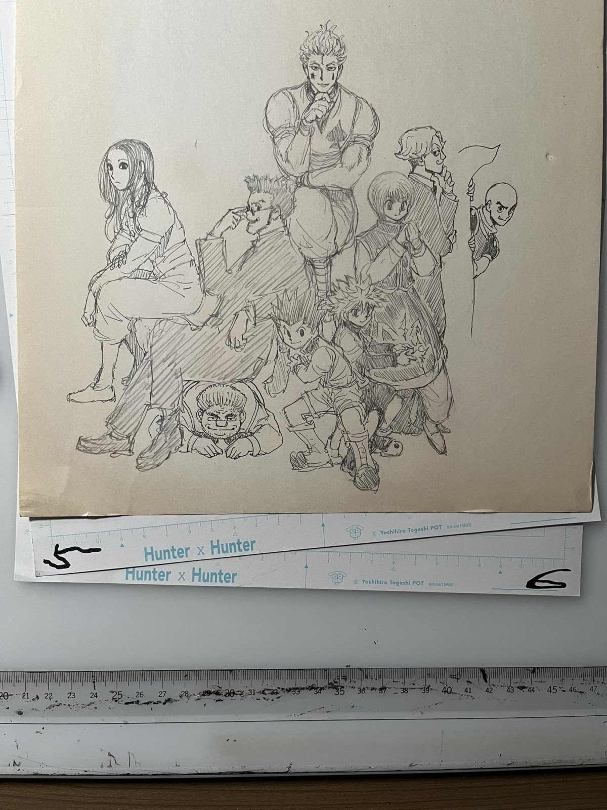 画像・写真 | 『ハンター×ハンター』大量の原稿公開で衝撃「書き込みが