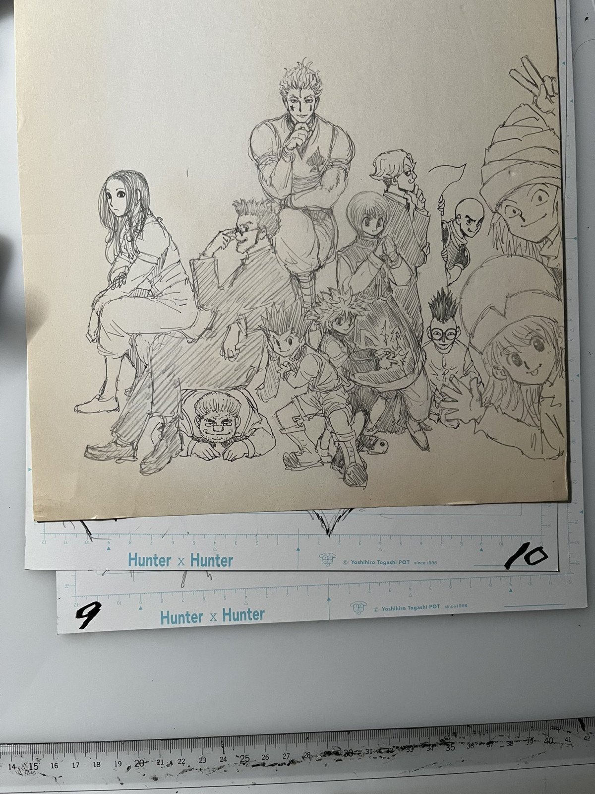 画像・写真 | 『ハンター×ハンター』大量の原稿公開で衝撃「書き込みが