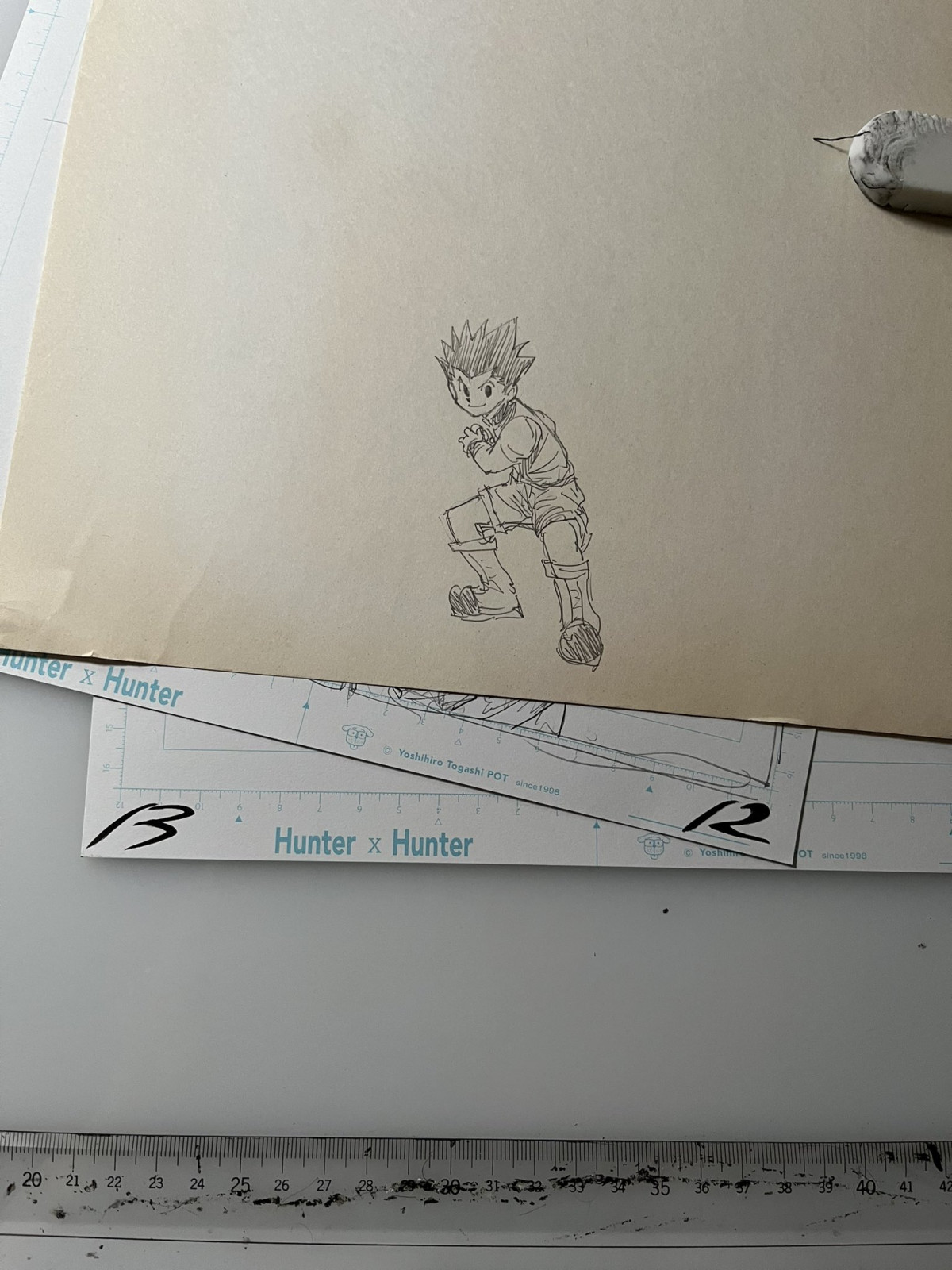 HUNTER × HUNTER 原稿 画像・写真 | 『ハンター×ハンター』大量の原稿公開で衝撃「書き込みが