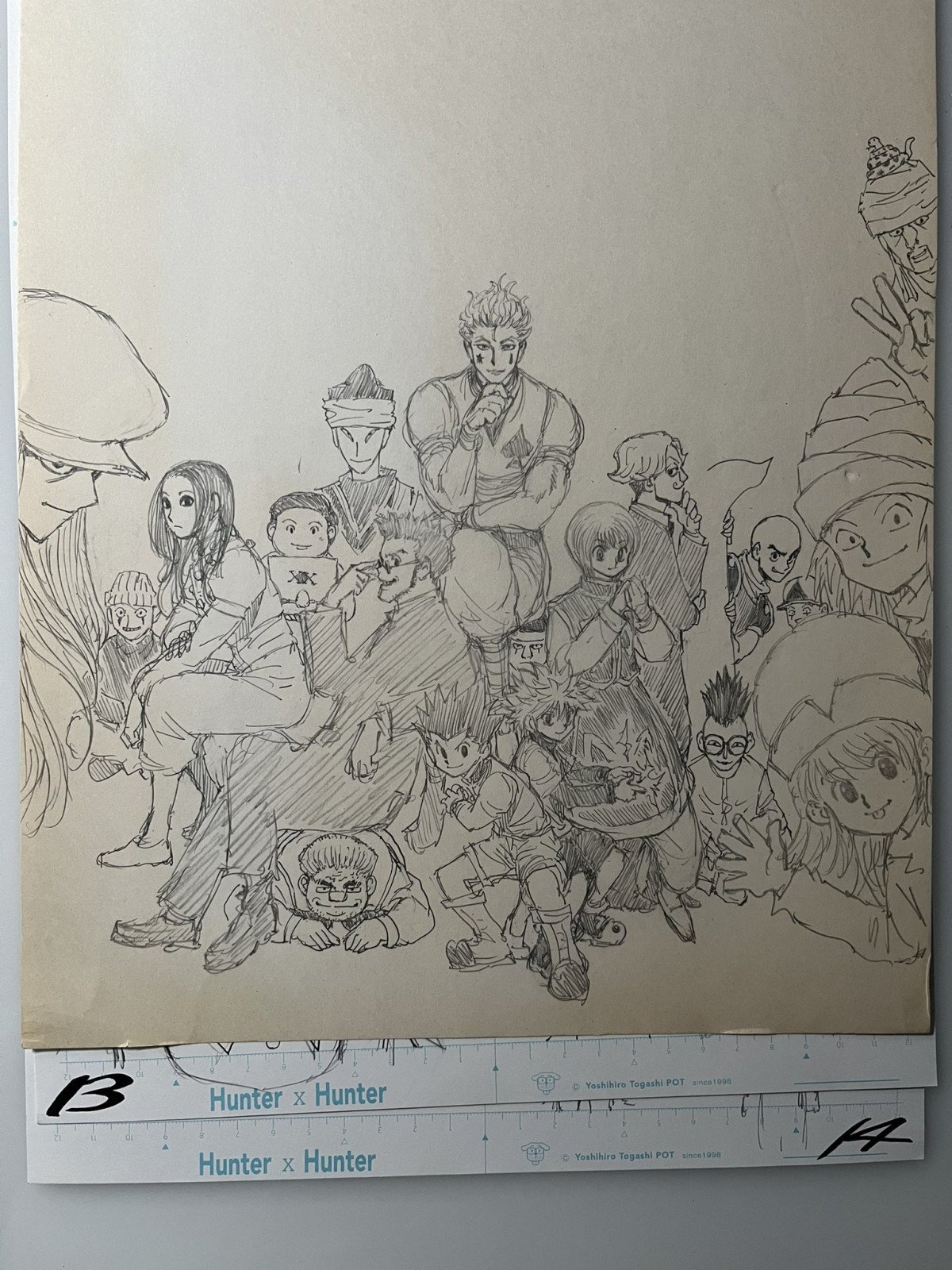 画像・写真 | 『ハンター×ハンター』大量の原稿公開で衝撃「書き込みが