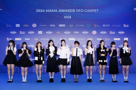 w2024 MAMA AWARDSxuFavorite New Asian Artistv܂ME:I(C)CJ ENM Co., Ltd, All Rights Reserved 