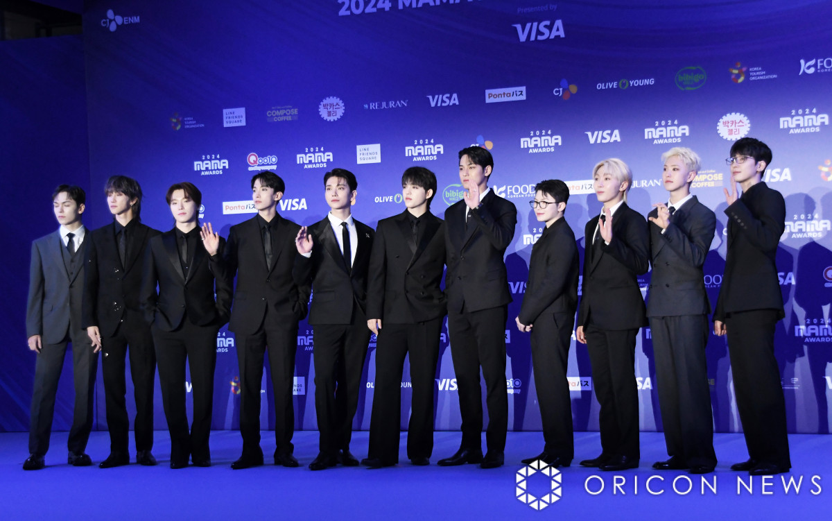 MAMA】SEVENTEENの登場に歓喜の叫び ミンギュが寒さを乗り越える方法