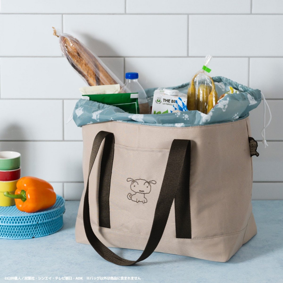 クレしん』みさえが本気で考えたトートバッグ・エコバッグ登場 主婦