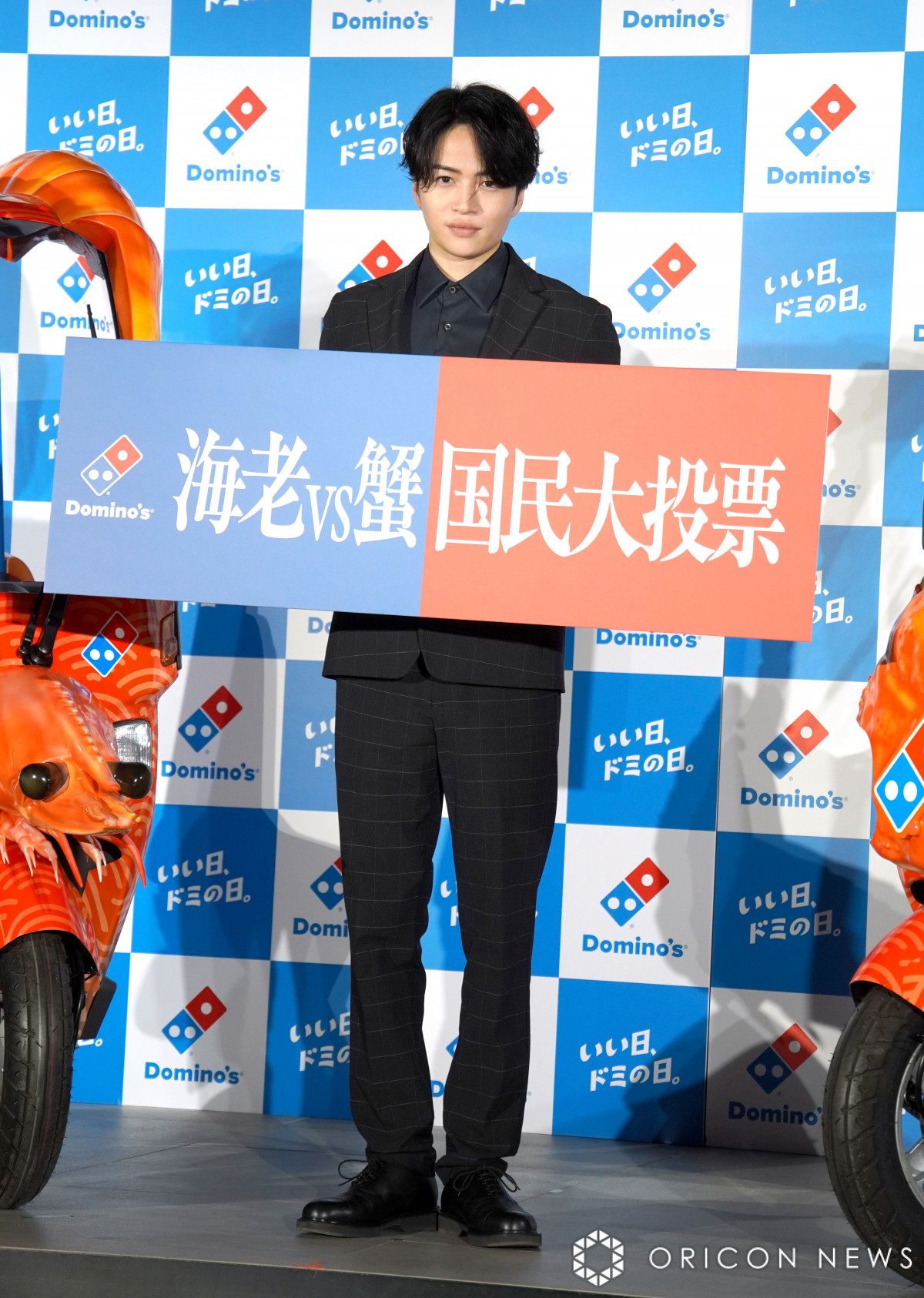 菊池風磨、新CMでエビ＆カニに変身 キャラ設定をつらぬく | オリコン