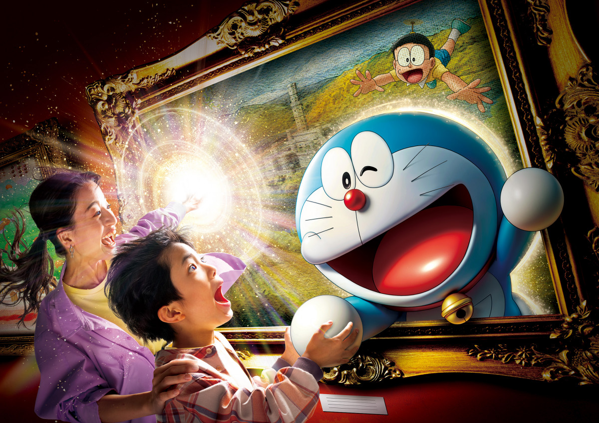 映画ドラえもん アートキャンバス 未来デパート のび太の絵世界物語 映画ドラえもん のび太の絵世界物語 アートキャンバス A