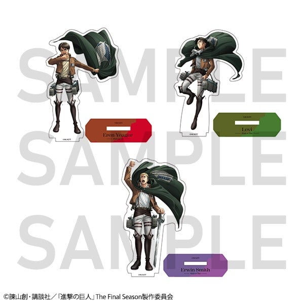WIT STUDIO『進撃の巨人』新作グッズ展開 エレンたちの新