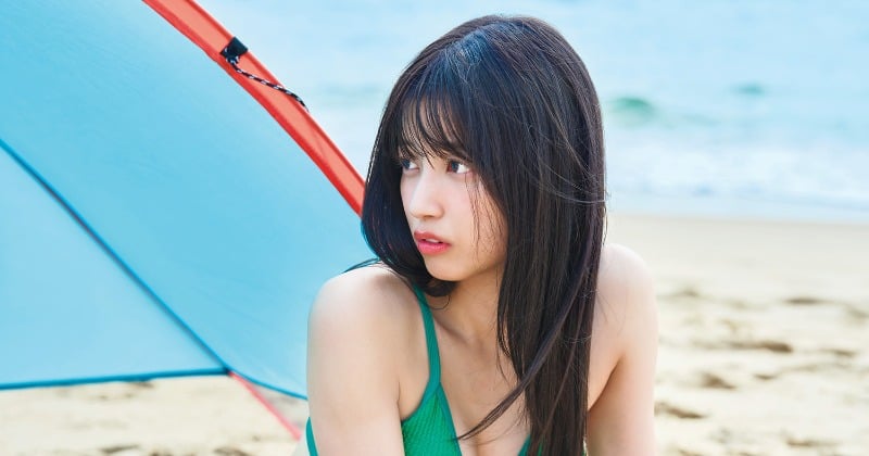 乃木坂46五百城茉央、初ビキニショット 美しいボディライン際立つ