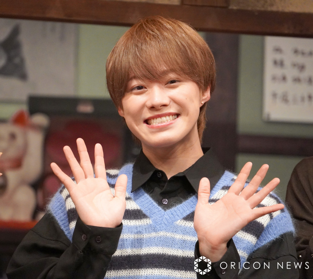 なにわ男子・大橋和也、自己紹介ギャグが子どもに大ウケ「お尻