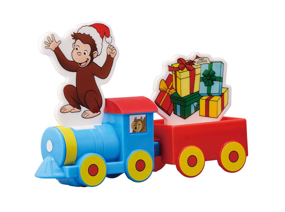 ハッピーセット、次回は「おさるのジョージ」 ジョージモデルが“冬遊び