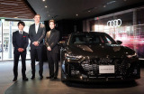 �wAudi City Ginza Opening Event Press Preview�x�ɏo�Ȃ���(������)�����q���A�}�e�B�A�X�V�F�[�p�[�X���A�Љ���V��(C)ORICON NewS inc. 