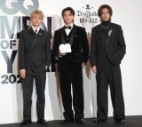 wGQ MEN OF THE YEAR 2024x܎҂̃tHgR[ɓoꂵNumber_i()ݗDA쎇sA_{E (C)ORICON NewS inc. 