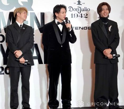 wGQ MEN OF THE YEAR 2024x܎҂̃tHgR[ɓoꂵNumber_i()ݗDA쎇sA_{E (C)ORICON NewS inc. 