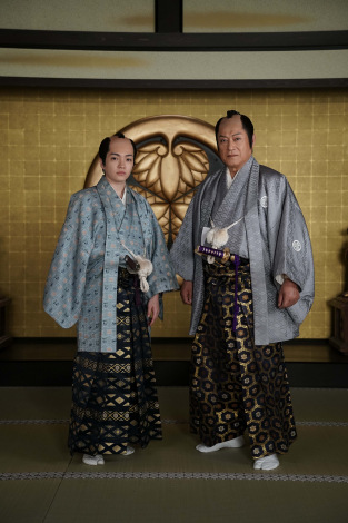 『新・暴れん坊将軍』に出演する西畑大吾、松平健 （C）ORICON NewS inc. 