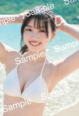 【即日】佐々木美玲 日向坂46佐々木美玲、ポニテ白水着ショット 1st写真集封入ポストカード