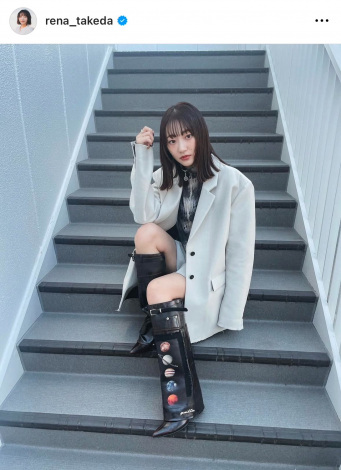 武田玲奈「写真集お渡し会」Day2 （写真はインスタグラム @rena_takeda より） 