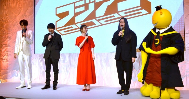 福山潤、「殺せんせー」の“即興”声当て 見事な連携に花澤香菜も