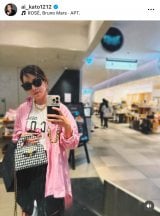 �N�₩�ȃs���N�V���c�𒅂��Ȃ����������i�ʐ^�̓C���X�^�O���� ��ai_kato1212 ���j 