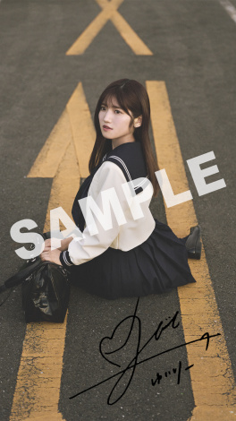 AKB48�uLINE MUSIC�Đ��L�����y�[���v���T�́u��]�̃����o�[ �\���A�[�e�B�X�g�ʐ^�T�C������X�}�z�摜�v�C���[�W 