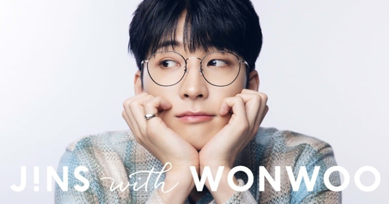 SEVENTEEN・WONWOO、めがねをかけた自然体な姿 「JINS」スペシャル