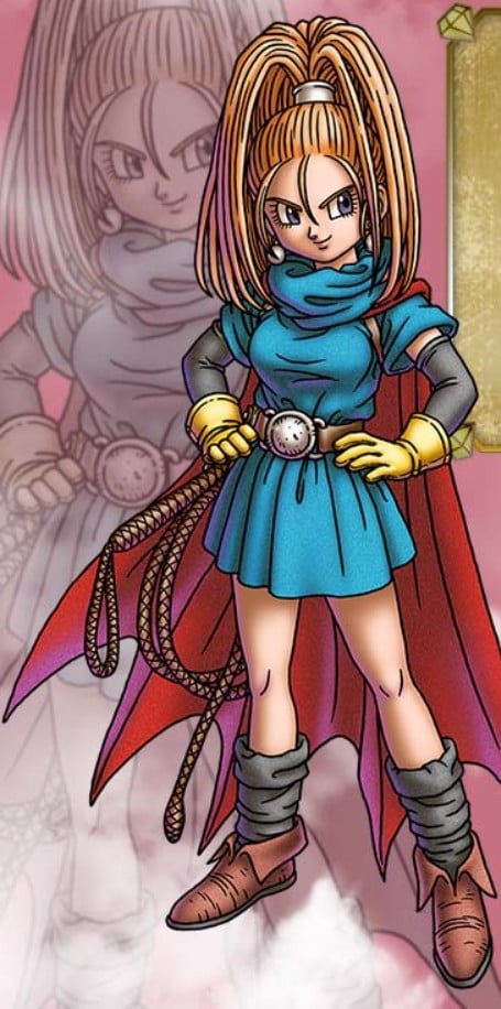 ドラクエ6』バーバラの美脚が丸見え 大川ぶくぶのイラストに反響「エグ