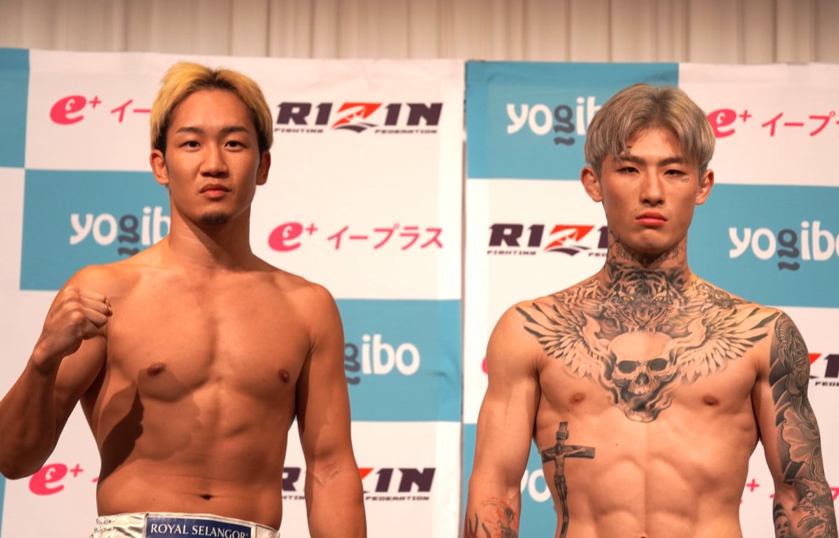 RIZIN】大みそかは2部制に 12・22に朝倉未来＆平本蓮が会見登壇 『超