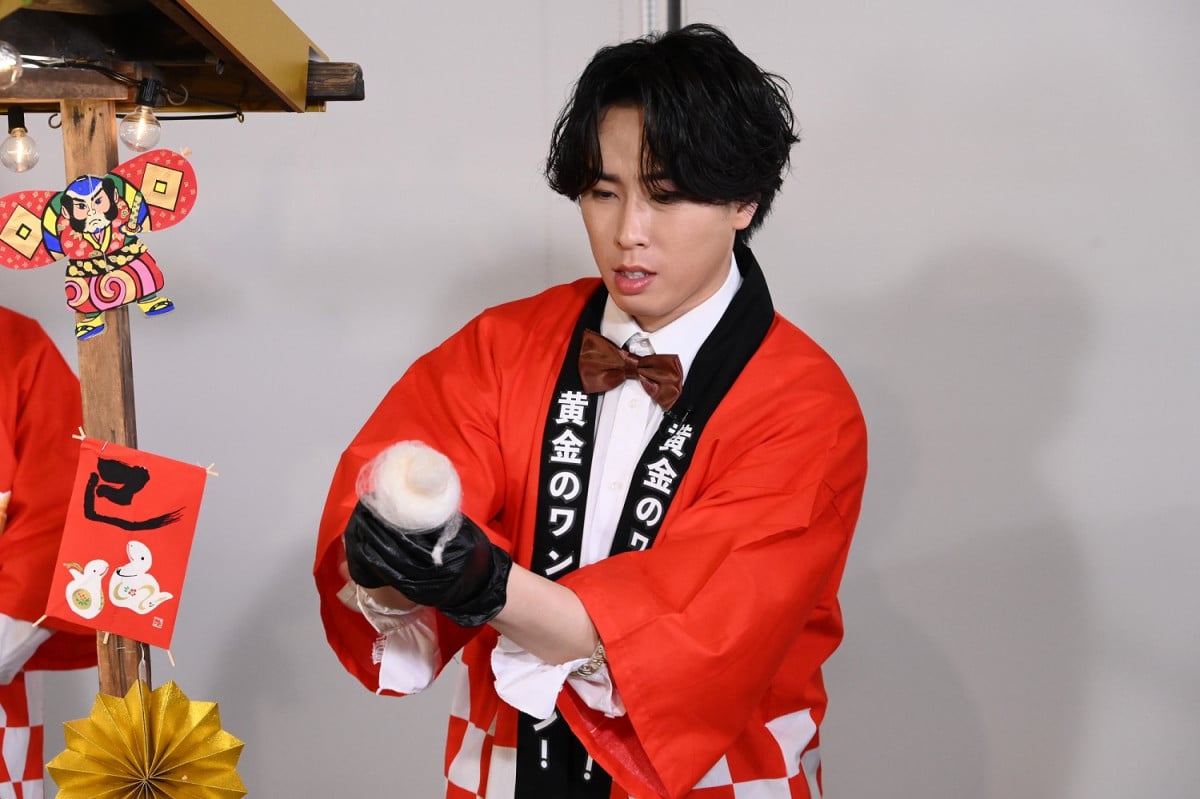 宮舘涼太、特製屋台「みやたい」でエレガント新年会を開催 開運の願い