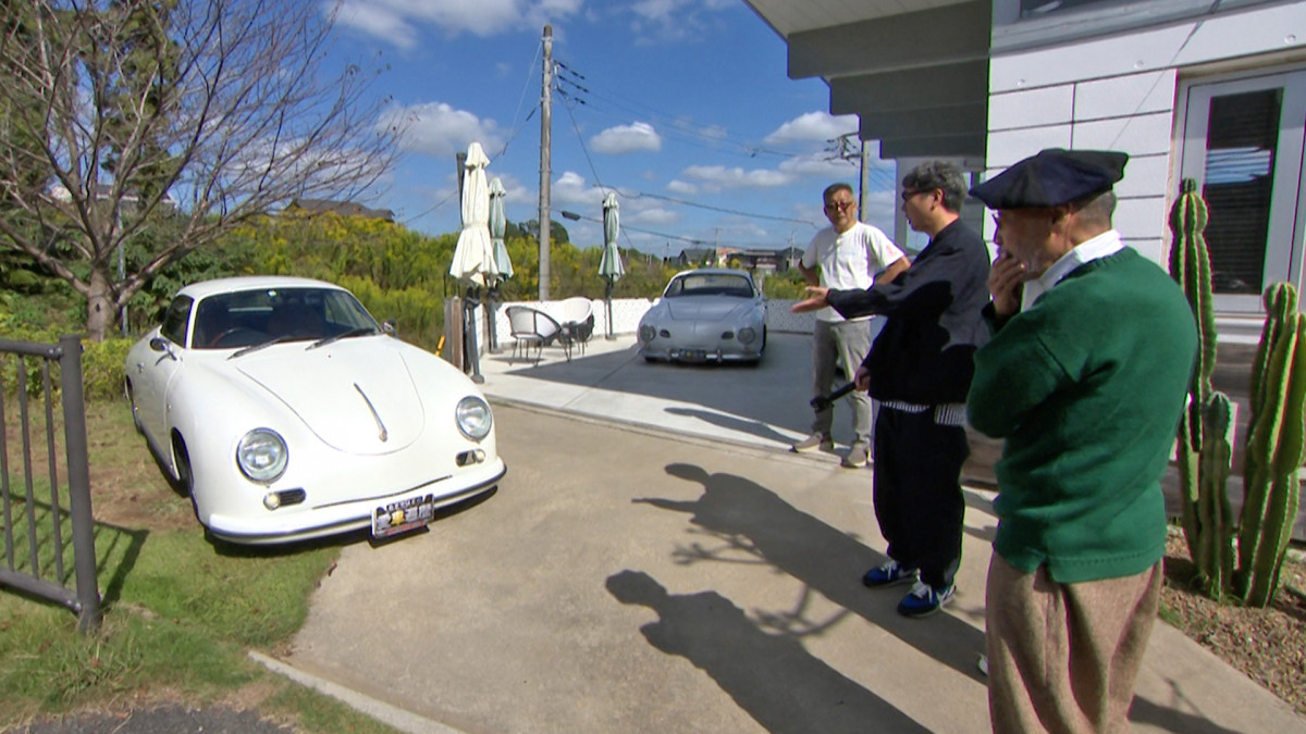 おぎやはぎ＆テリー伊藤、一見『ポルシェ356』の”小型スポーツカー”に