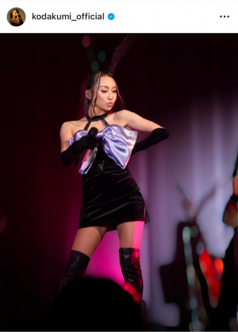 画像・写真 | 42歳・倖田來未、“絶対領域”あらわなバニー姿「どの