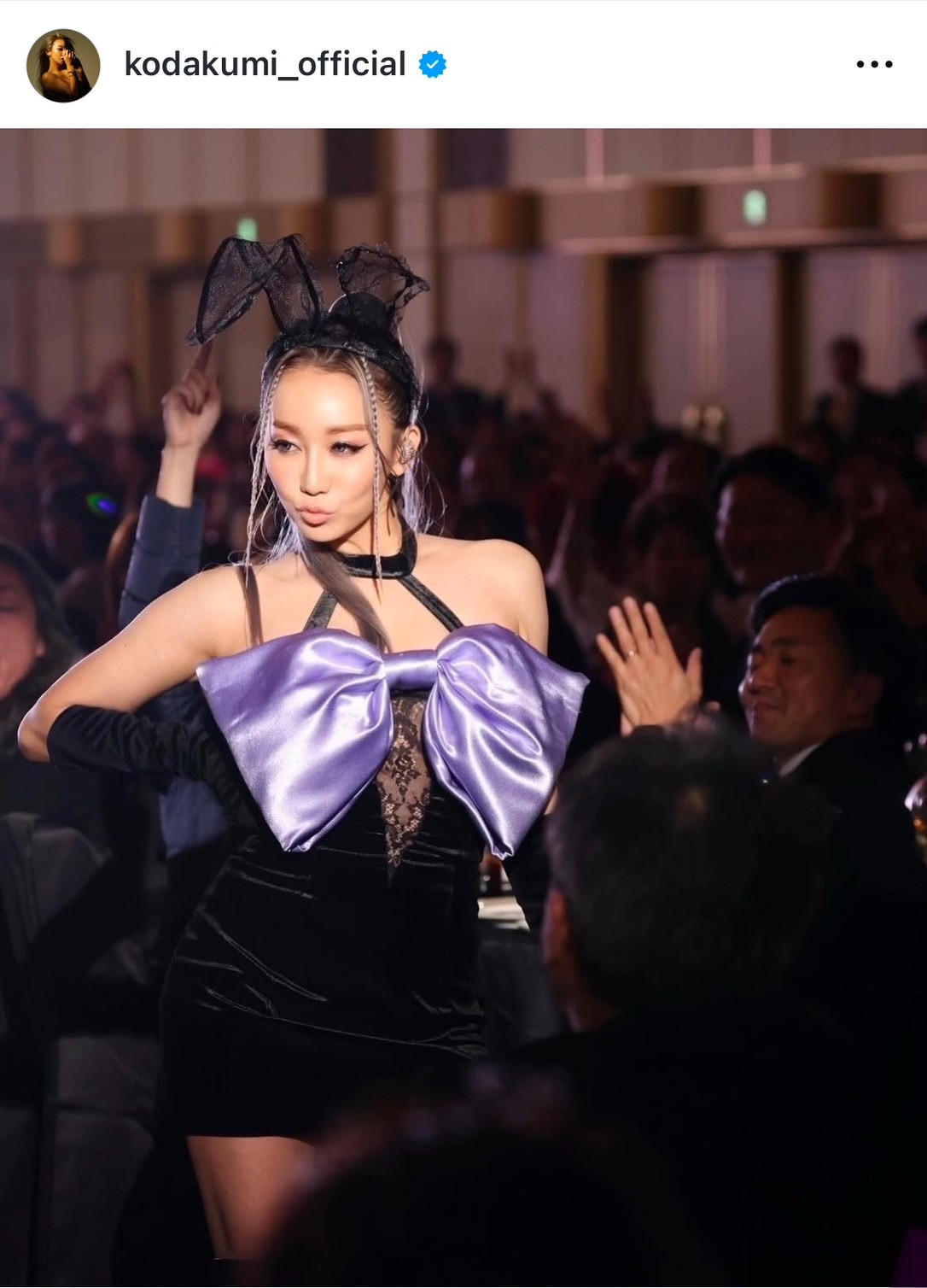 画像・写真 | 42歳・倖田來未、“絶対領域”あらわなバニー姿「どの