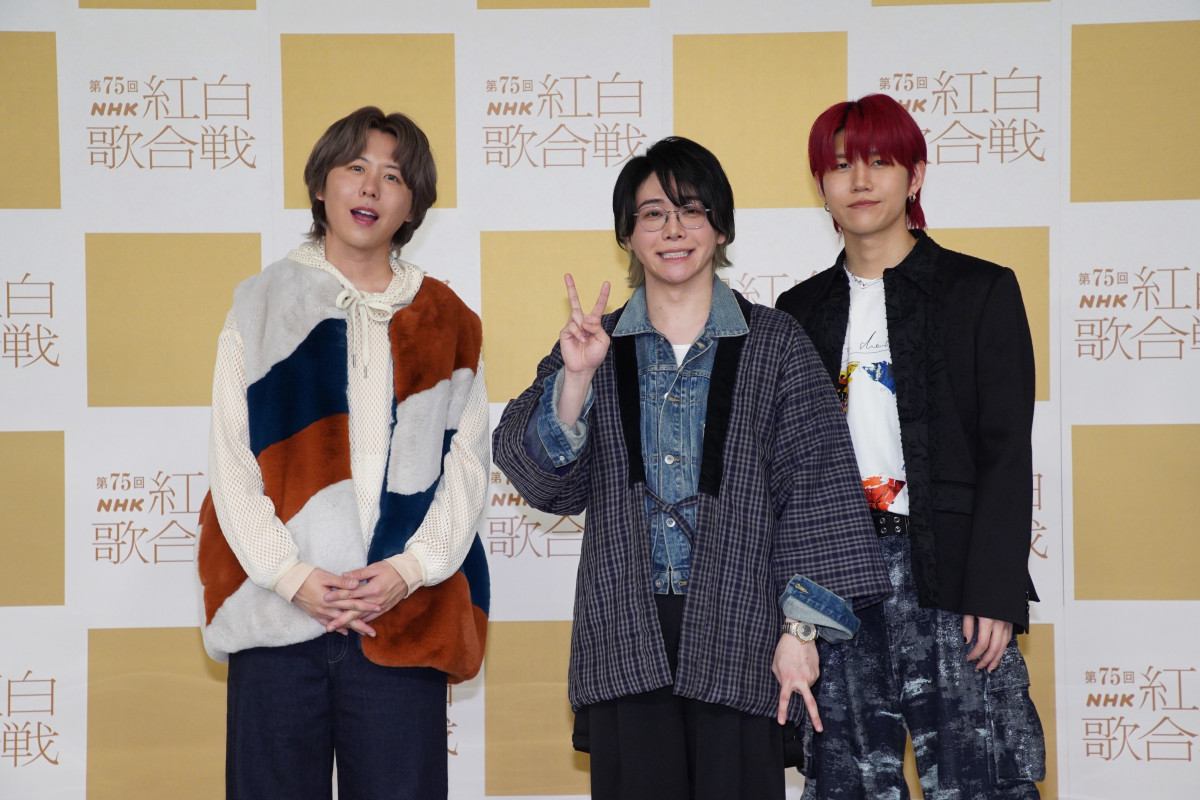 コンプ複数！ 紅白生写真2 紅白リハ】Mrs. GREEN APPLE大森元貴、まさかの自前“はんてん”で登場