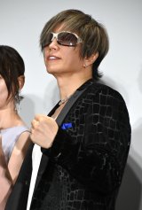 fwBLUE FIGHT `҂̃uCLO_ExIʉɓodGACKT (C)ORICON NewS inc. 