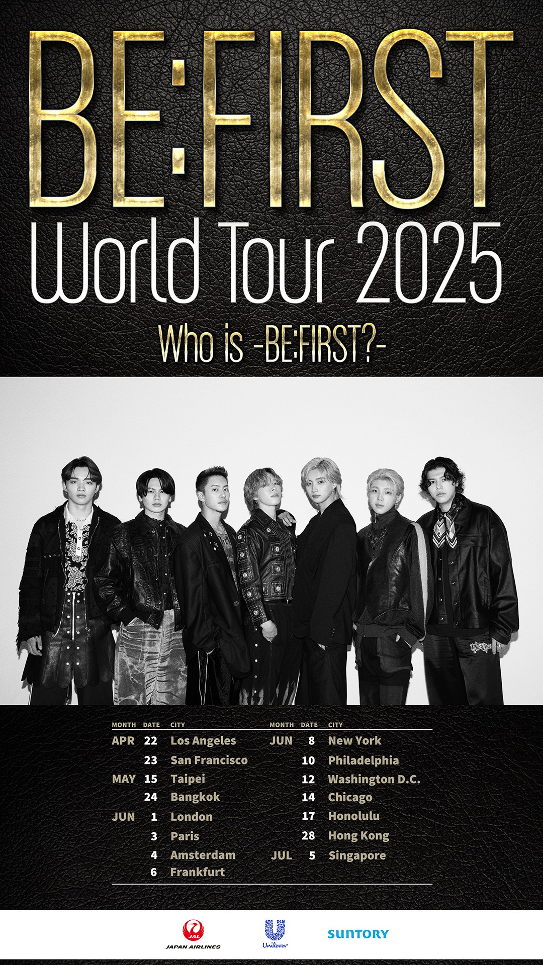 wBE:FIRST World Tour 2025 -Who is BE:FIRST?-x 