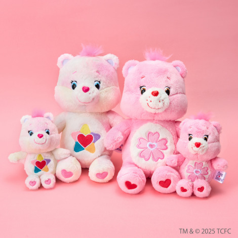 画像・写真 | 「ケアベア」新作ぬいぐるみ＆キーリング登場