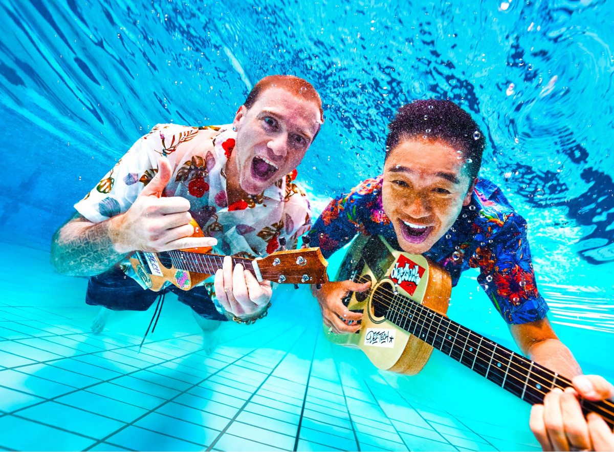 Def Tech、デビュー20周年企画スタート “水中グラフィック