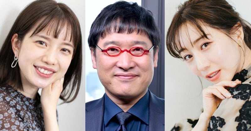 弘中綾香、田中みな実&“ノーメガネ”南キャン山里との“あざとい”3ショット「久しぶりの三者会談」を楽しむ