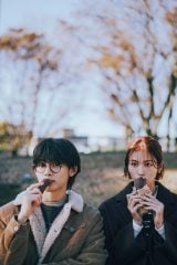 『CanCam』3月号に出演する（左から）NOA、楓 
