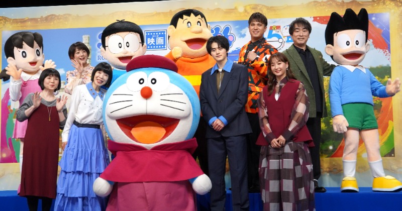 【貴重！】ドラえもん旧声優陣色紙　約30年前のもの 貴重！】ドラえもん旧声優陣色紙 約30年前のもの