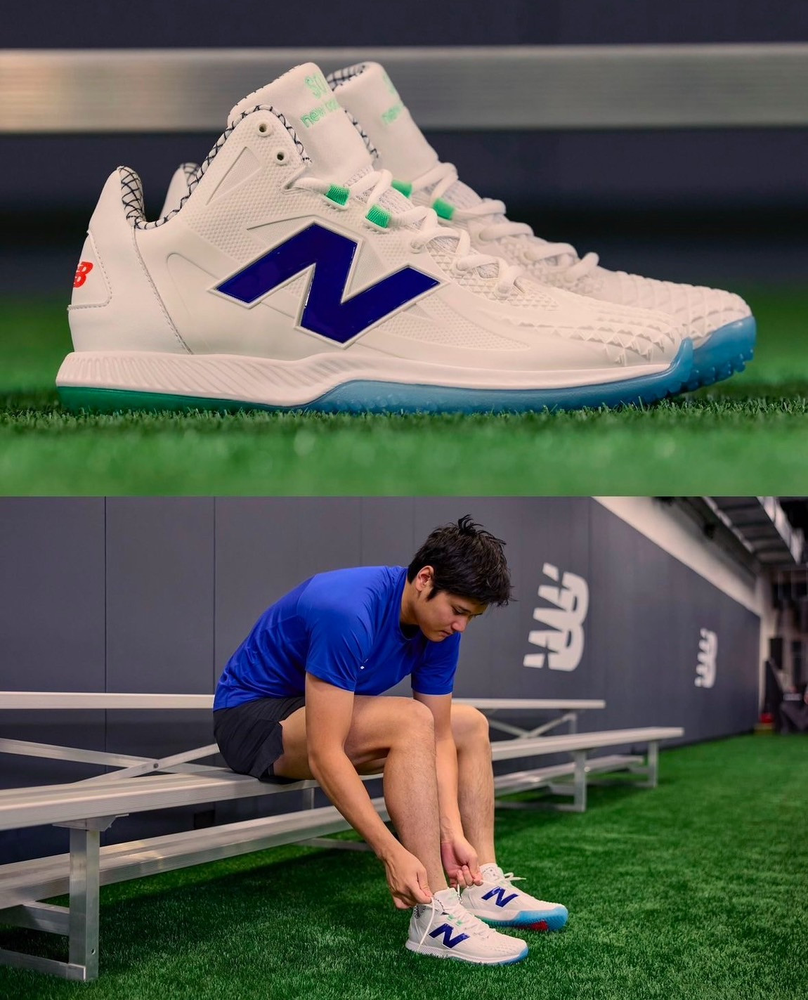 画像・写真 | 大谷翔平、ニューバランスの新作スニーカー姿に反響