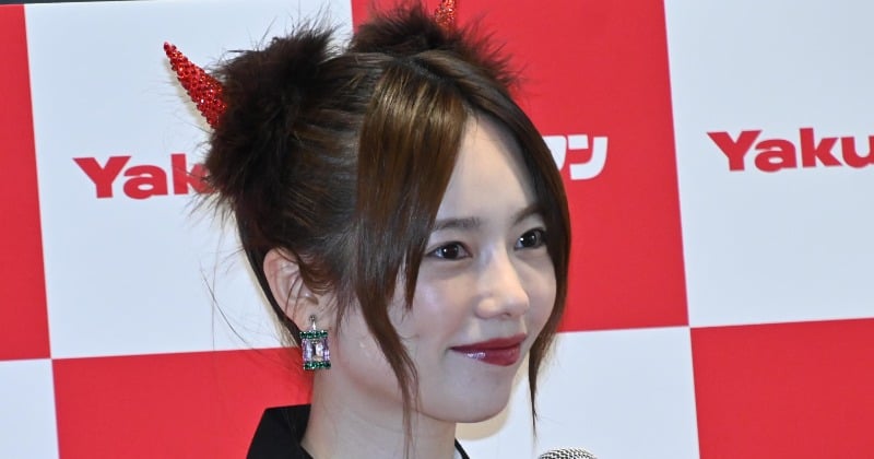 島崎遥香、鬼になって登場に渋谷ざわつく「かわいい!」 塩対応ではなく「鬼対応」でファンサービス